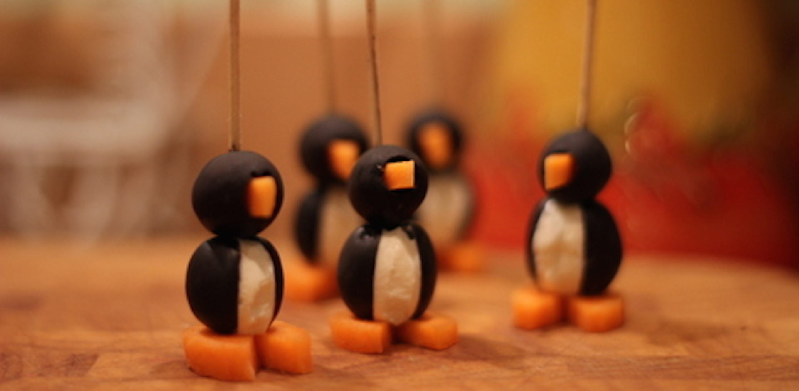 Penguin-canapes